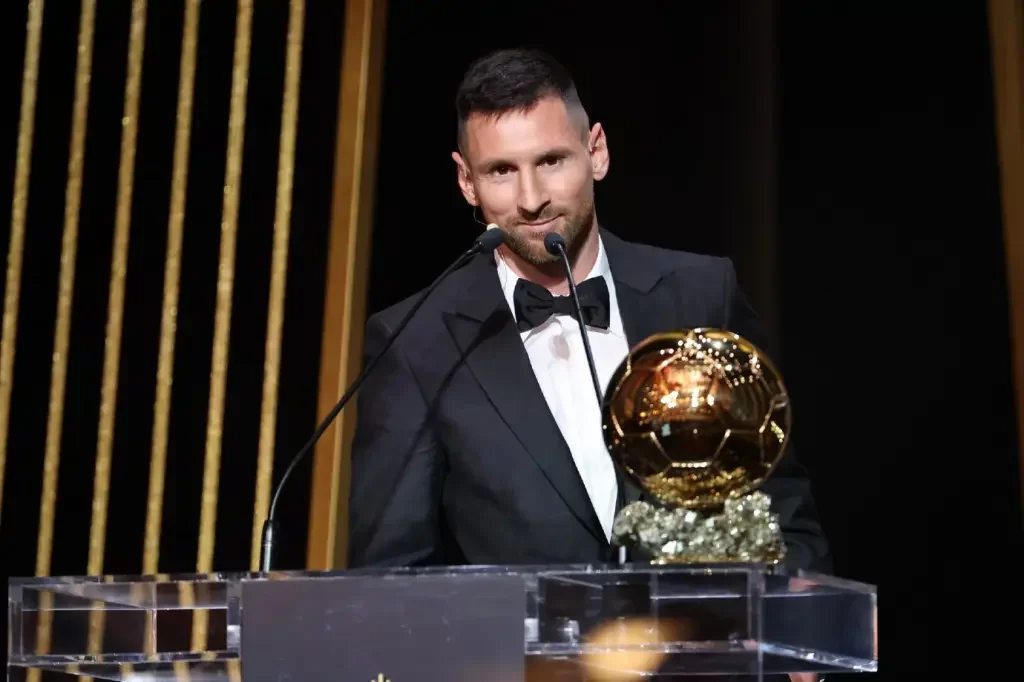 Lionel Messi conquista a 8ª Bola de Ouro