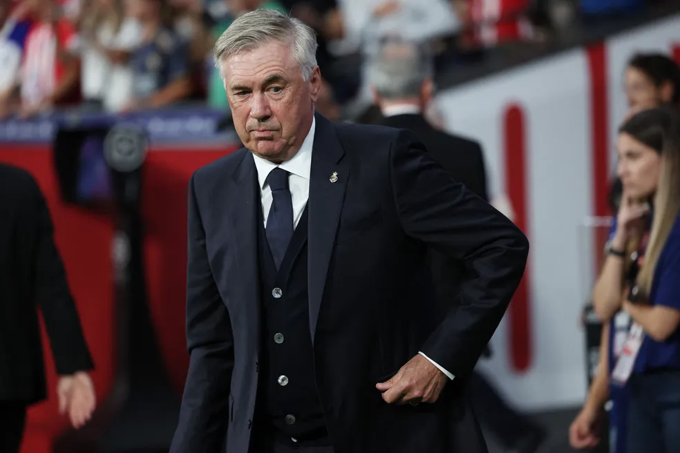 O Real Madrid considera prorrogar o contrato de Carlo Ancelotti