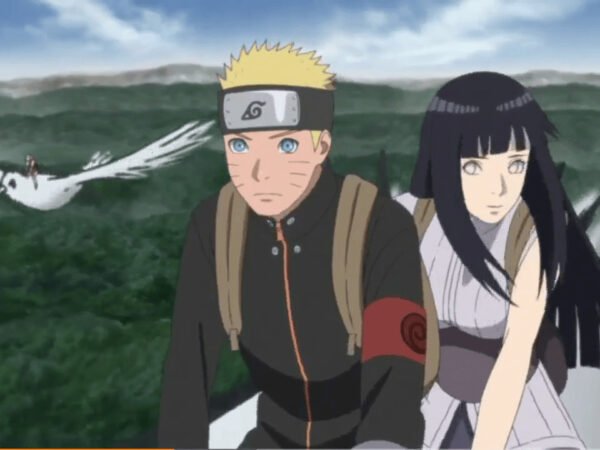 Naruto e Hinata assumem a Times Square para a celebração de The Last