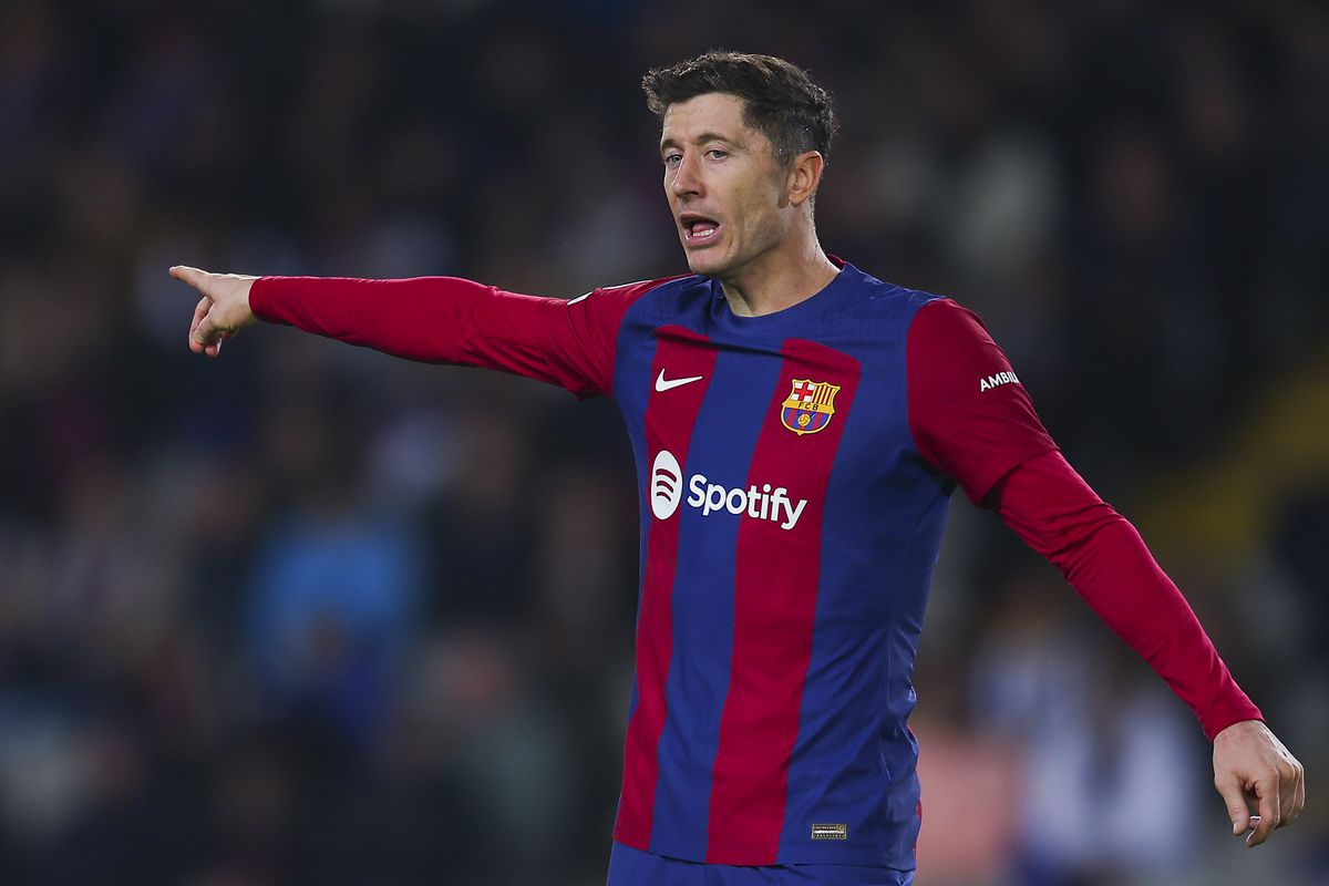 Robert Lewandowski avalia a forma recente do Barcelona