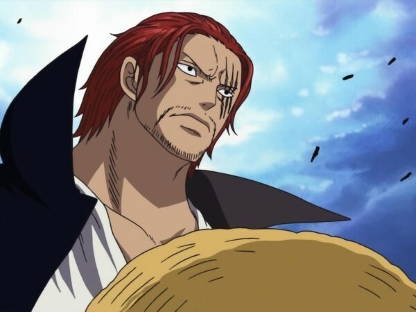 Shanks é um espadachim em One Piece