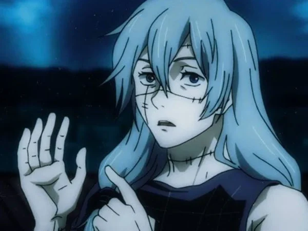 Yuji Itadori mata Mahito em Jujutsu Kaisen