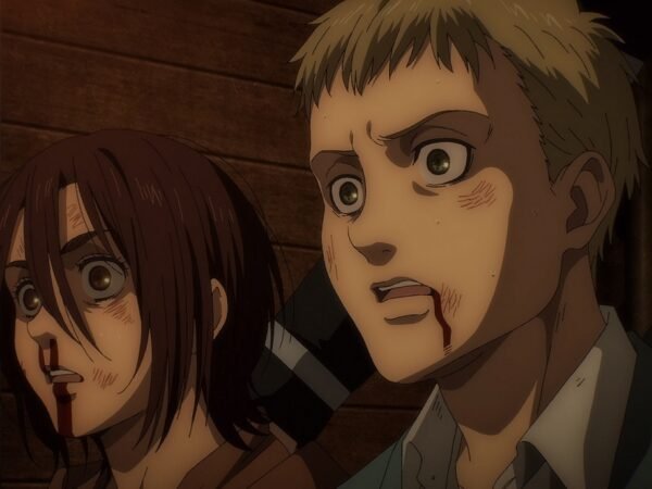 Attack on Titan Falco acaba com Gabi na série
