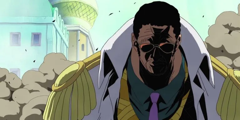 O capítulo 1104 de One Piece ainda não frustrou todas as esperanças de Kizaru ajudar os Chapéus de Palha