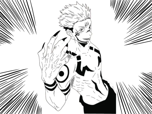 Jujutsu Kaisen Técnica Amaldiçoada de Ryomen Sukuna