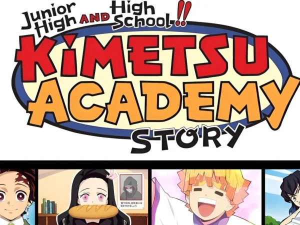 Sobre o mangá Demon Slayer: Kimetsu Academy 1 Sobre o mangá Demon Slayer Kimetsu Academy