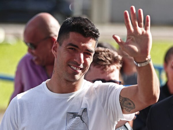 Gremio's Luis Suarez Farewell