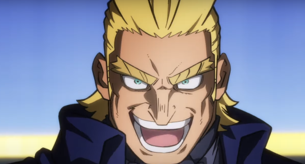 My Hero Academia You're Next revela novo trailer, Kenta Miyake como Dark Might