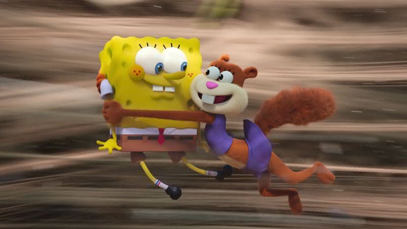 Netflix lança nova arte teaser para Salvar Bikini Bottom O Filme da Sandy Cheeks