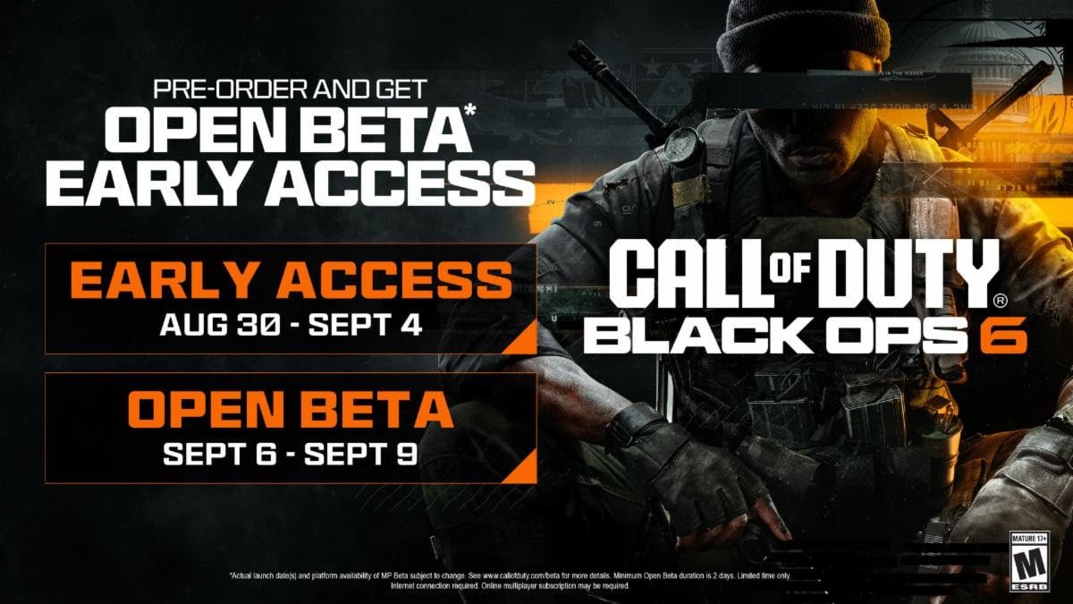 Beta multijogador de acesso antecipado de Call of Duty Black Ops 6