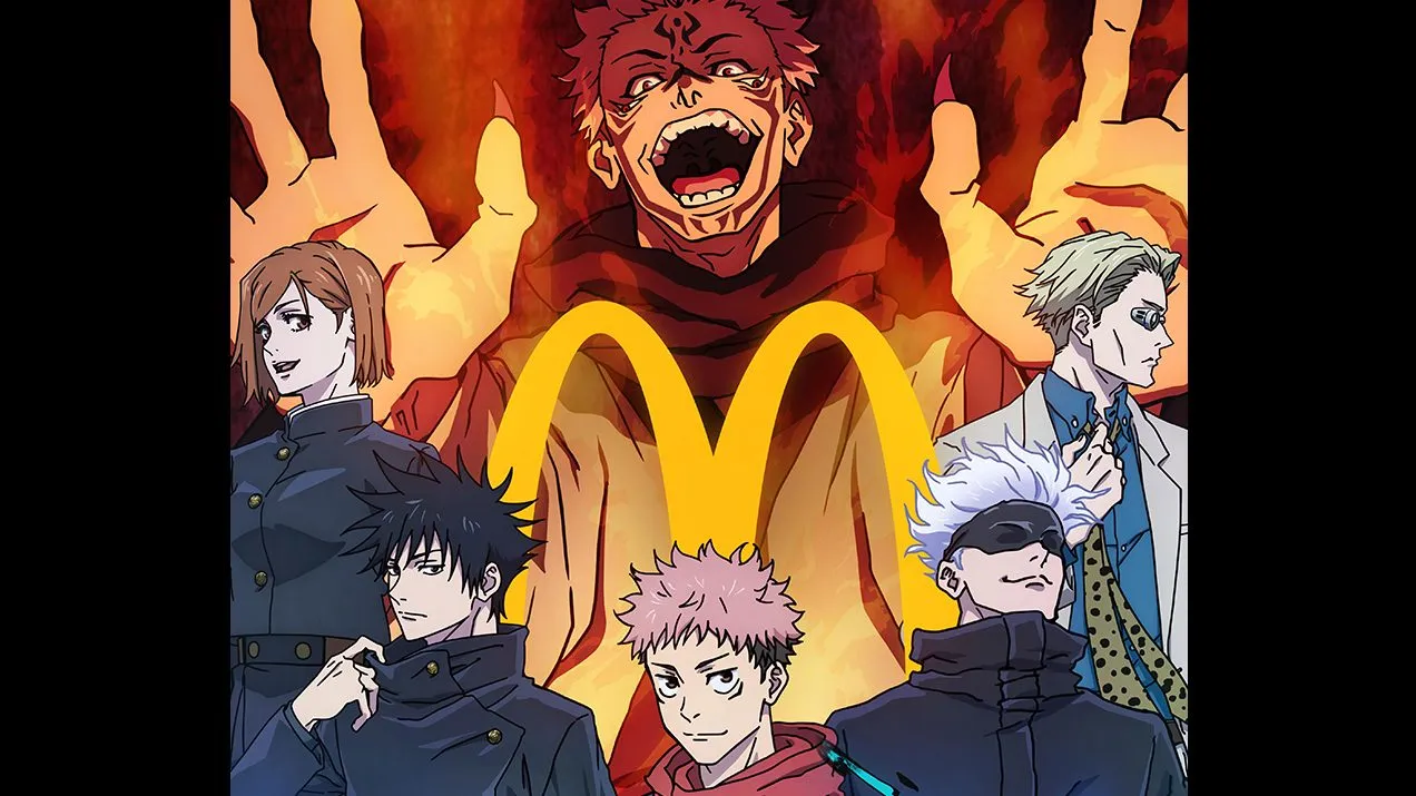 McDonald's lança nova colaboração com Jujutsu Kaisen