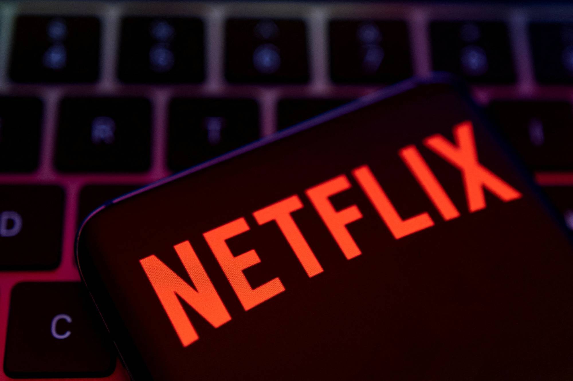 FILE PHOTO: Illustration shows Netflix logo