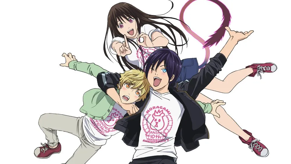 Noragami revela visual especial do 10º aniversário
