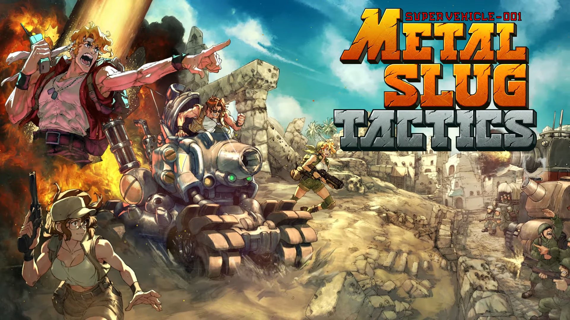 Metal Slug Tactics chega em 5 de novembro