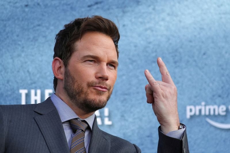 Chris Pratt posa no tapete vermelho de "A Lista Terminal" em Los Angeles