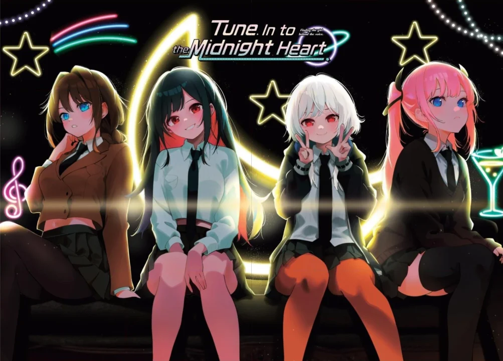 Tune In to the Midnight Heart tem adaptação em anime anunciada 1 Tune In to the Midnight Heart tem adaptação em anime anunciada