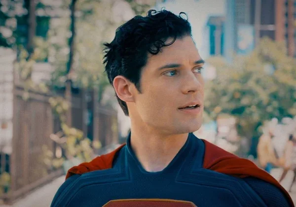 Foto do set de Superman